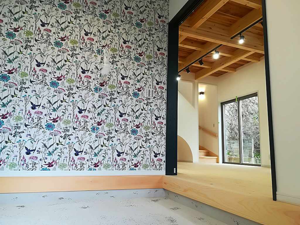 箕面市新稲の家の玄関土間仕上げ たたきくん 枚方で注文住宅 オーダーメイドの家を建てる工務店の森田建設 箕面市新稲の家の玄関土間仕上げ たたきくん 枚方で注文住宅 オーダーメイドの家を建てる工務店の森田建設