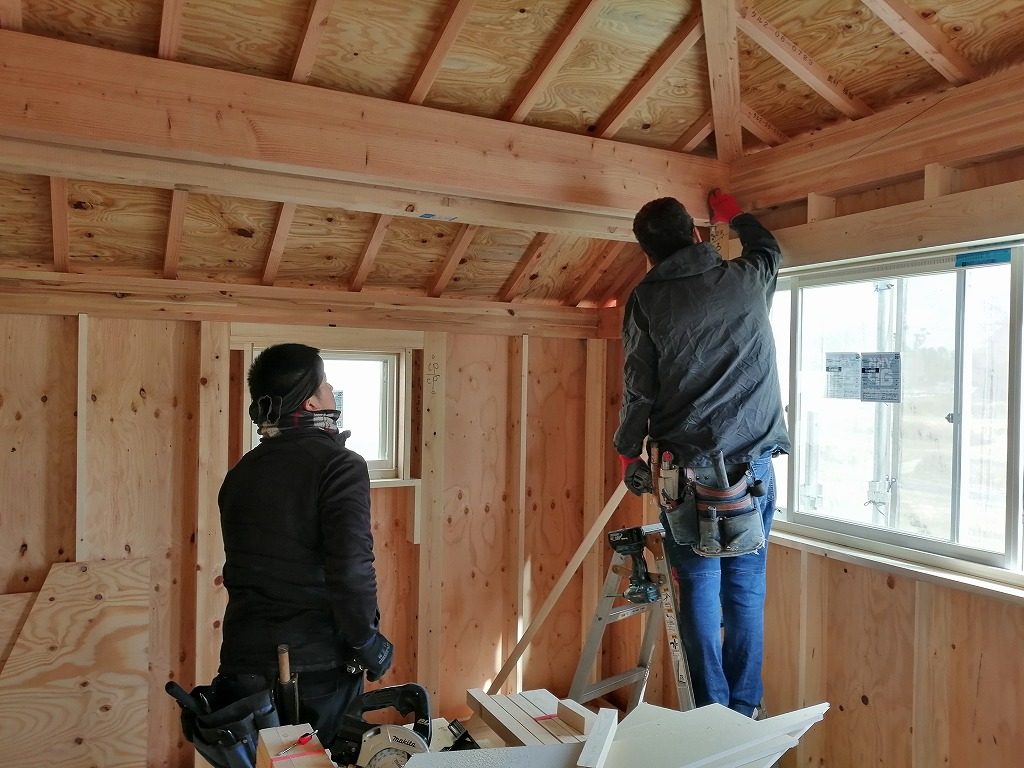 【終了】長尾台四丁目の家　構造見学会