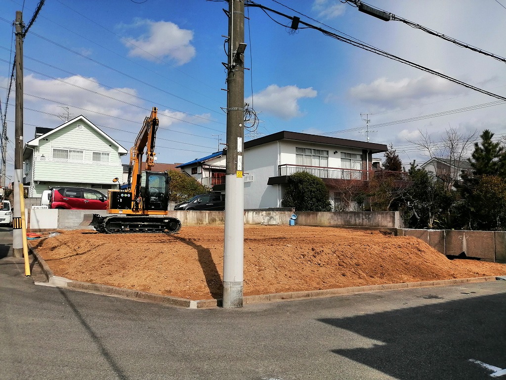 川西市緑台の家の更地