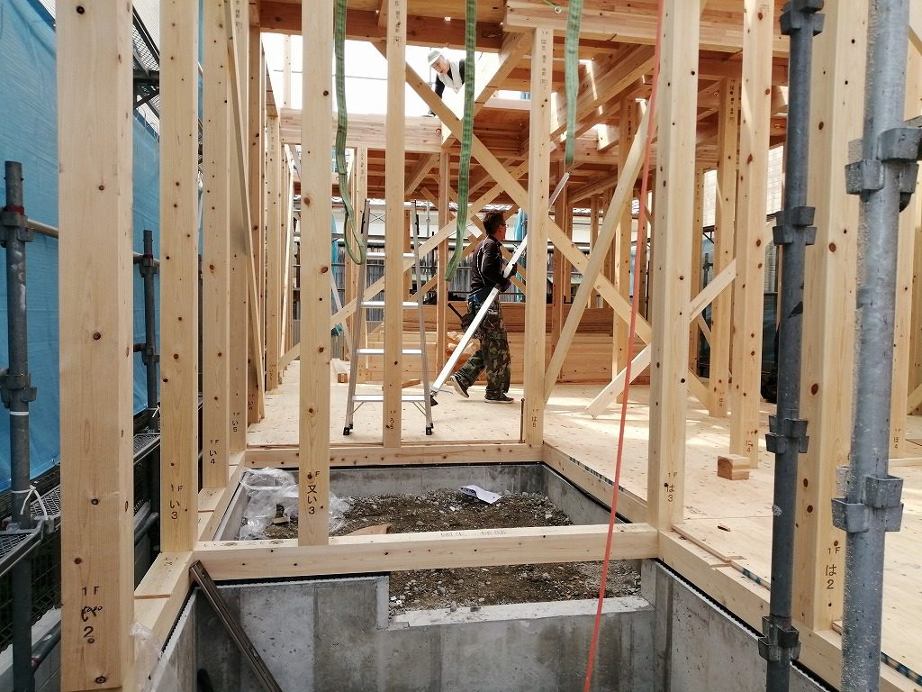 【終了】武庫之荘東の家　構造見学会