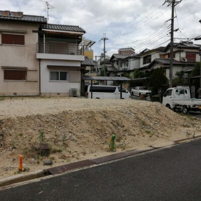 枚方市藤阪中町の土地