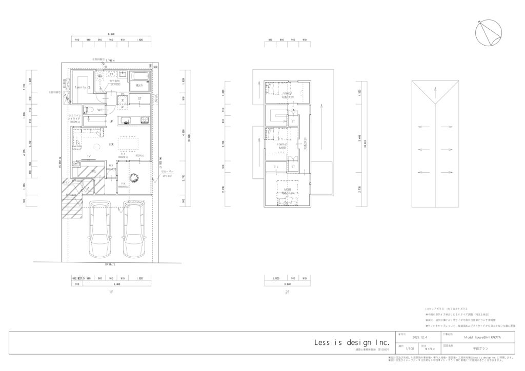 リブテラス黄金野平面図