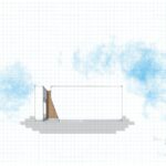 平屋　外観パース