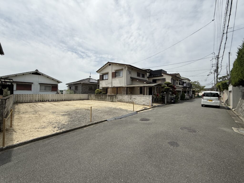 枚方市杉山手の現場